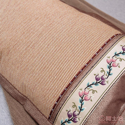 柔依廠家直銷 新款加厚冰絲涼席枕套，夏季清倉批發優選